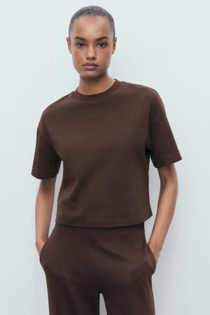 T-shirt bruin