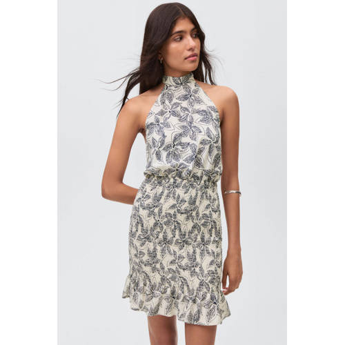 MANGO TEEN halterjurk donkerblauw afbeelding