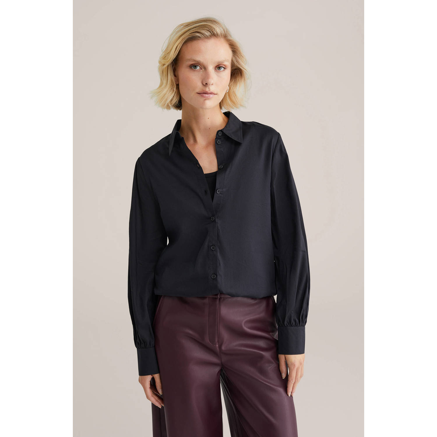 WE Fashion blouse zwart