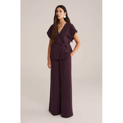 WE STUDIO top aubergine afbeelding