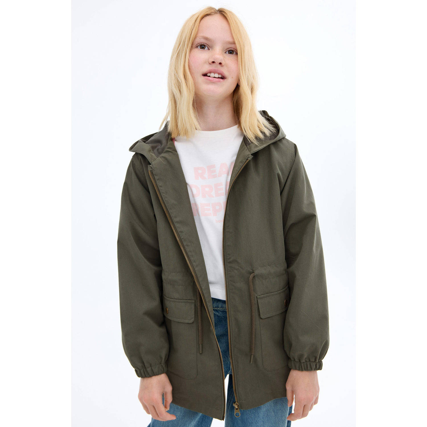 Mango Kids parka kaki