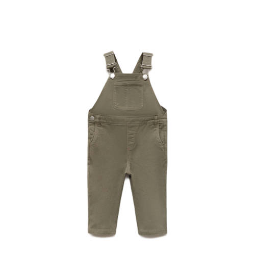 Mango Kids tuinbroek lichtkaki afbeelding