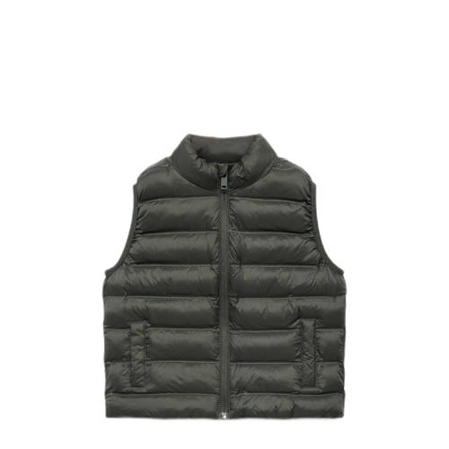 Mango Kids bodywarmer kaki afbeelding