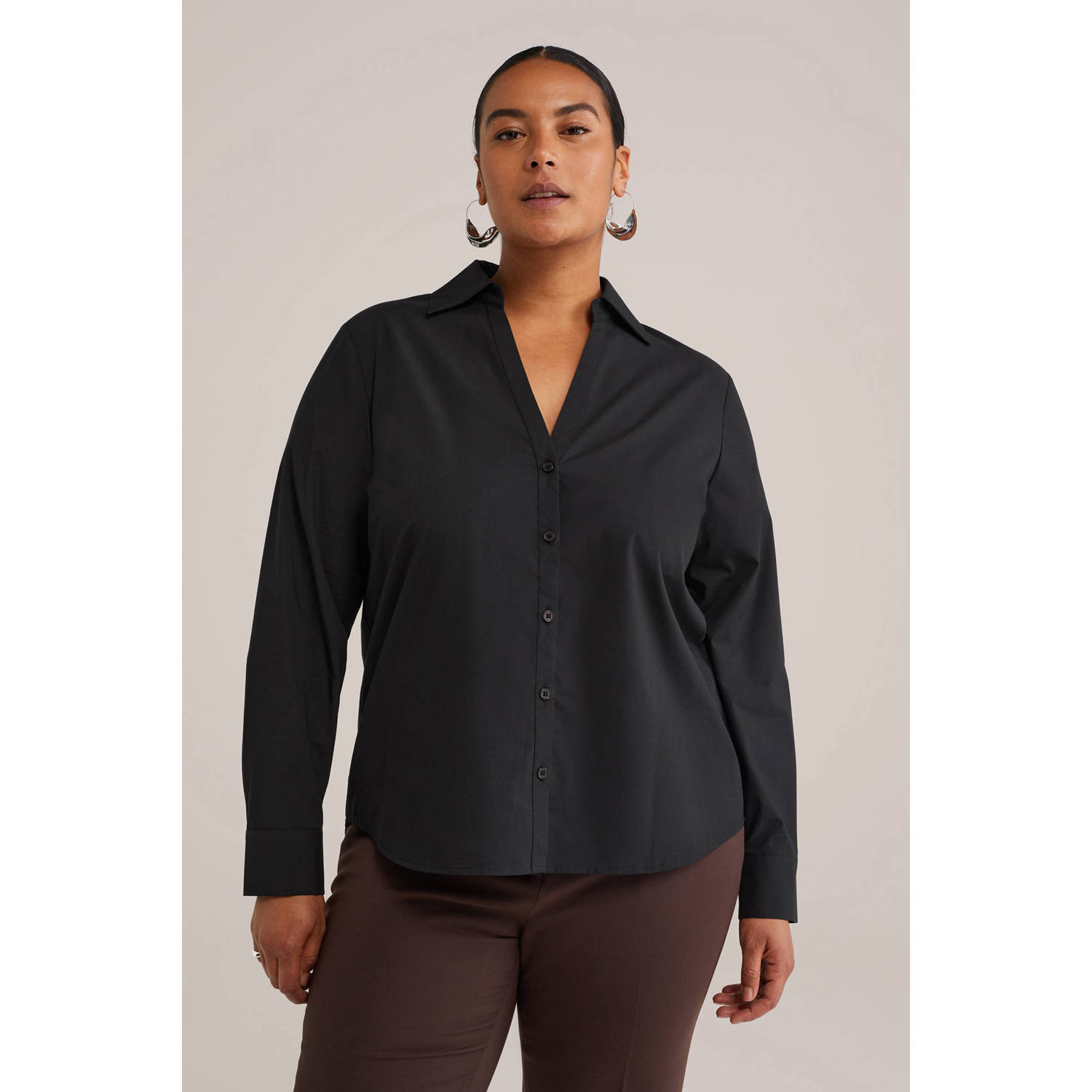 WE Fashion blouse zwart