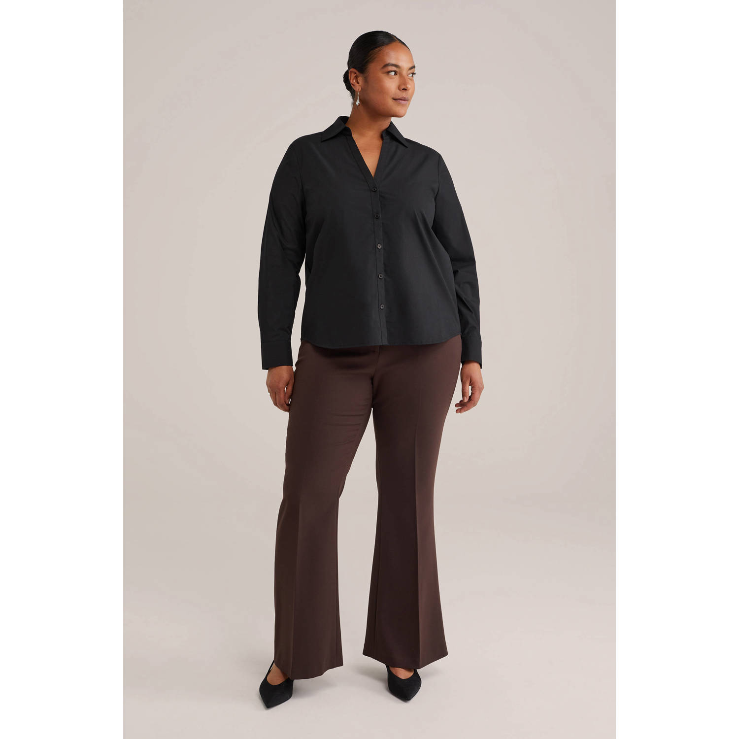 WE Fashion blouse zwart