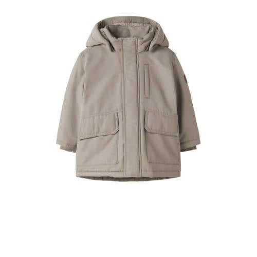 NAME IT MINI parka lichtbruin afbeelding