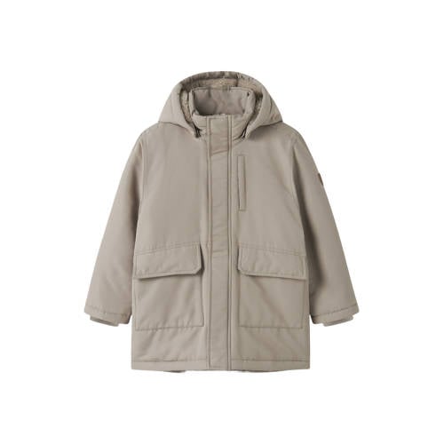 NAME IT KIDS parka lichtbruin afbeelding