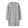 NAME IT KIDS midi jurk gebreid grijs melange