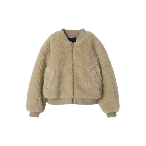 NAME IT KIDS bomberjack beige afbeelding