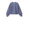 NAME IT KIDS fijn gebreide trui met wol blauw
