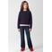 NAME IT KIDS gebreide trui donkerblauw