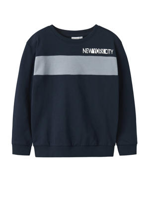 sweater donkerblauw