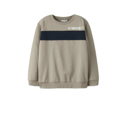 NAME IT KIDS sweater lichtgroen afbeelding
