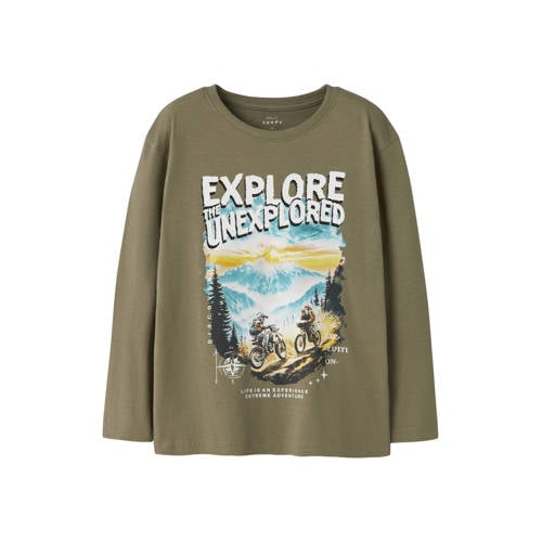 NAME IT KIDS longsleeve groen afbeelding