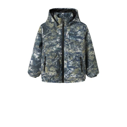 NAME IT KIDS gewatteerde jas blauw afbeelding