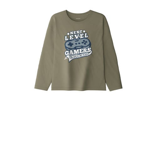 NAME IT KIDS longsleeve groen afbeelding