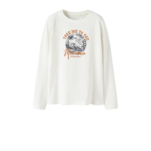 NAME IT KIDS longsleeve wit afbeelding
