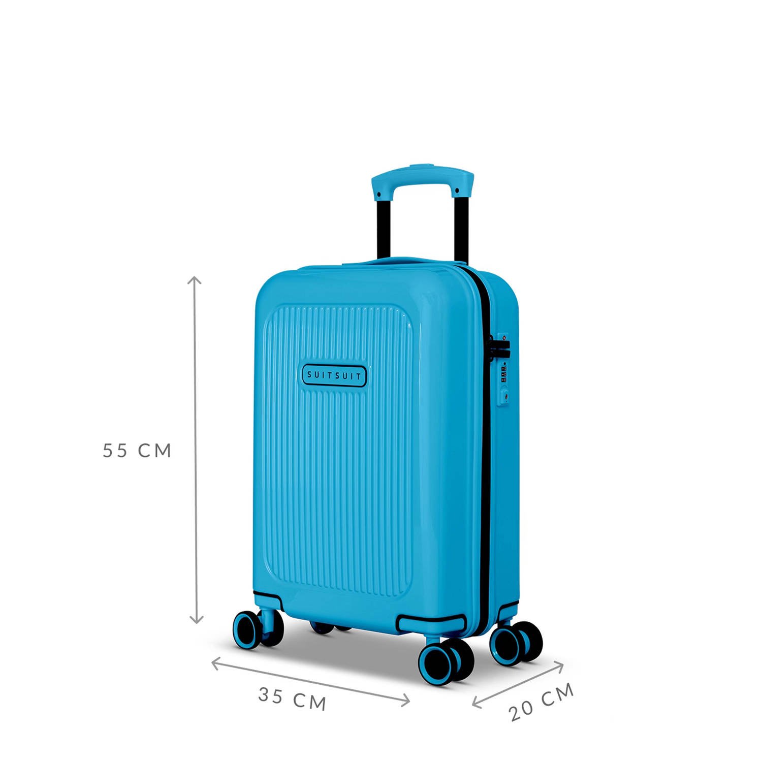 SUITSUIT trolley set Expression set van 2 Blue Lagoon
