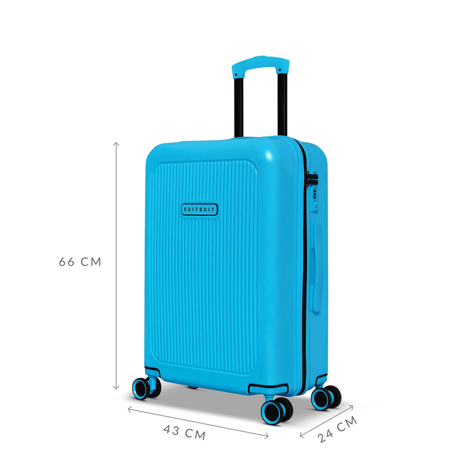 SUITSUIT trolley Expression 66 cm. Blue Lagoon