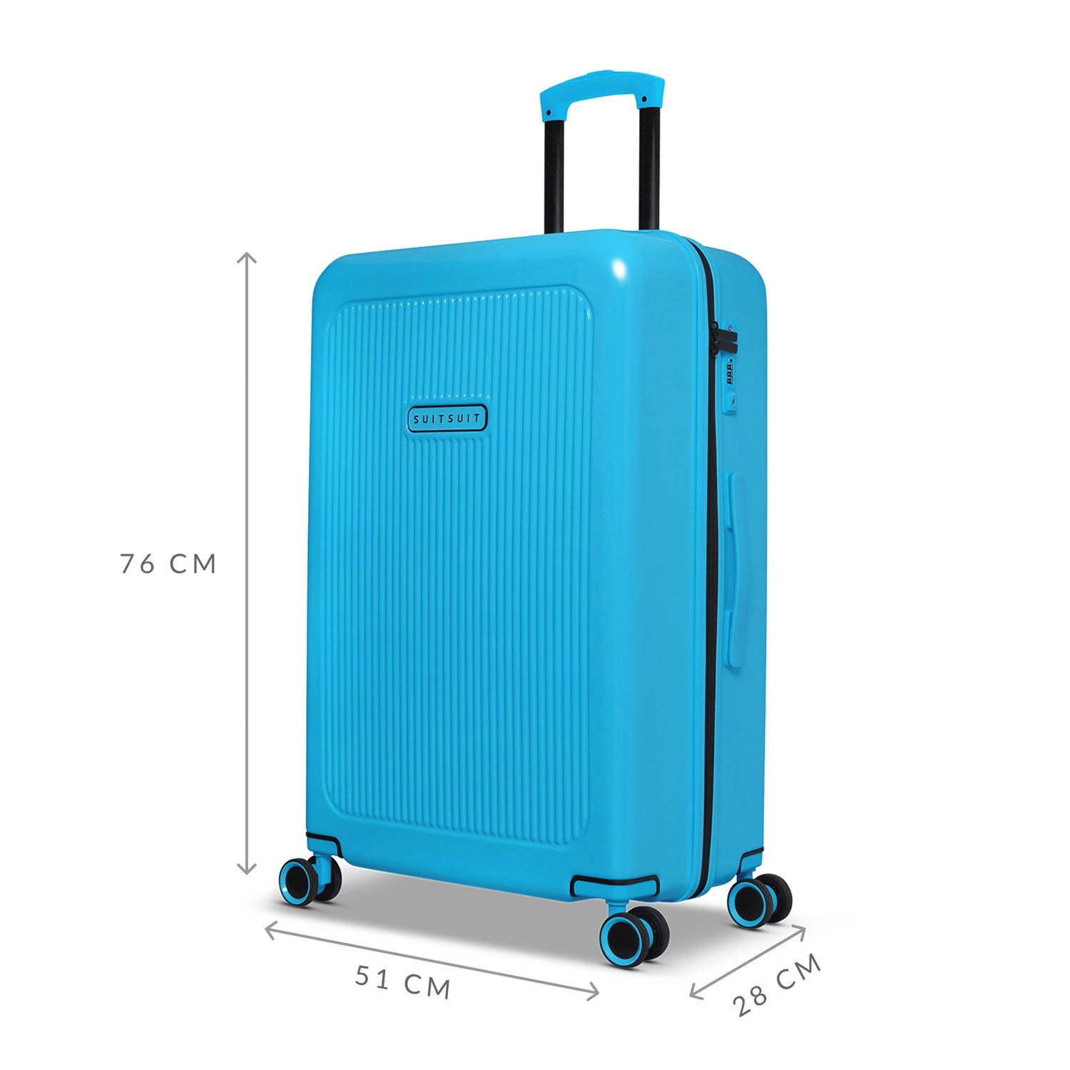 SUITSUIT trolley Expression 76 cm. Blue Lagoon