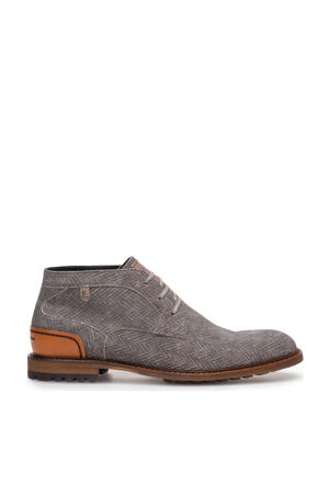 Crepi 13.08su suède veterschoenen taupe