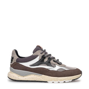 De Treener 05.01 leren sneakers bruin