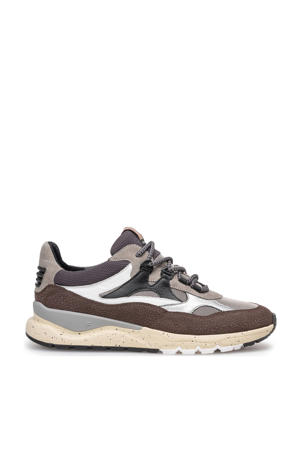 De Treener 05.01 leren sneakers bruin