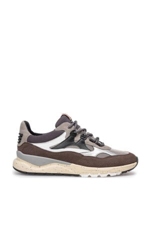 De Treener 05.01 leren sneakers bruin