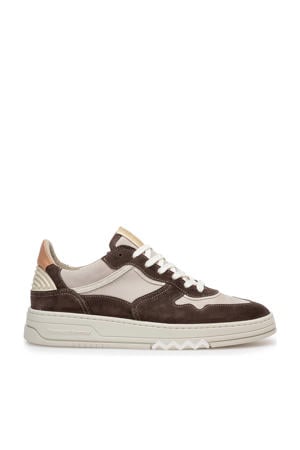 De Okker 01.10 suède sneakers bruin/beige
