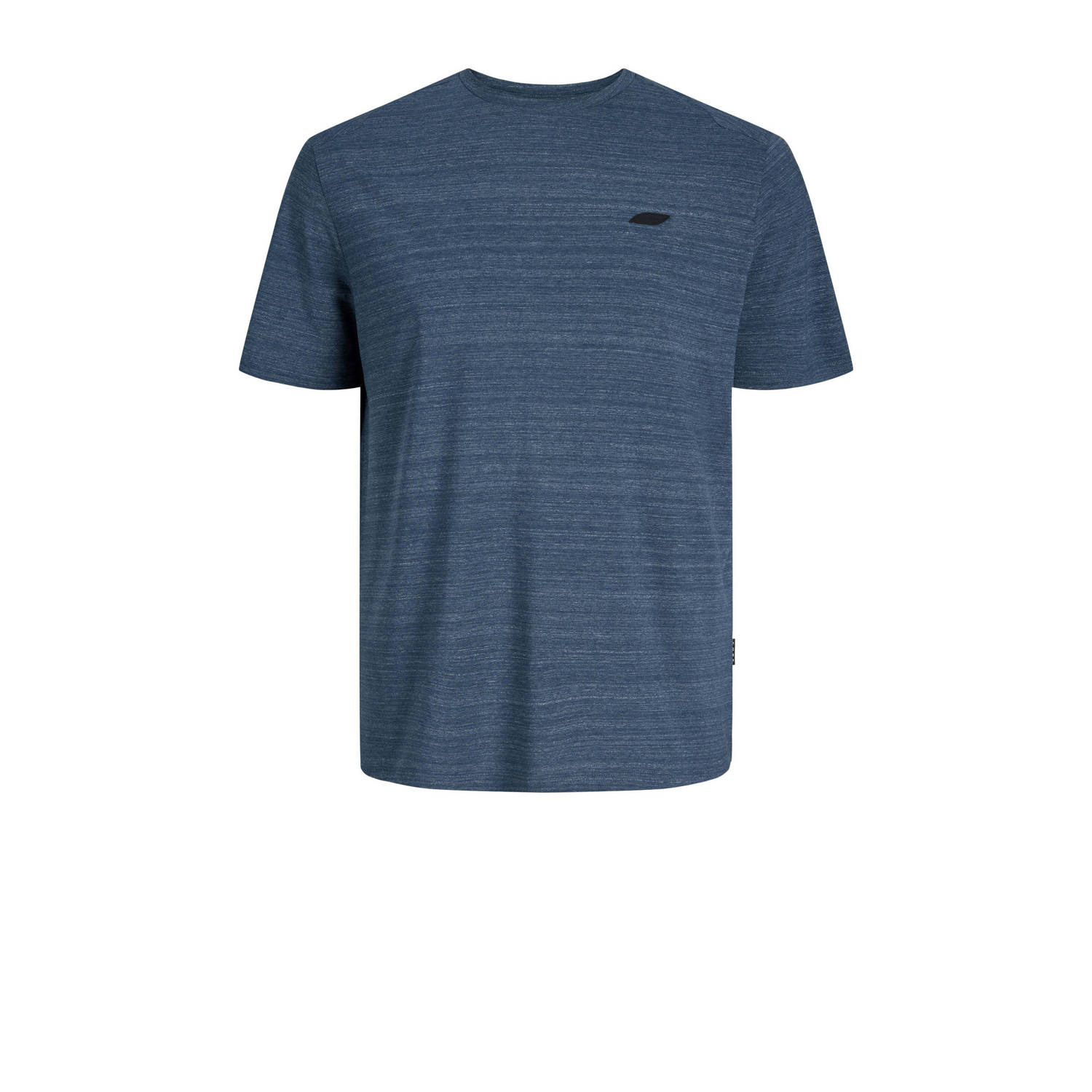 JACK & JONES PLUS SIZE jersey regular T-shirt blauw