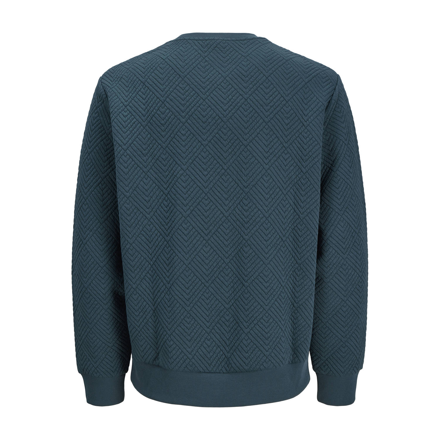 JACK & JONES PLUS SIZE hoodie met textuur petrol