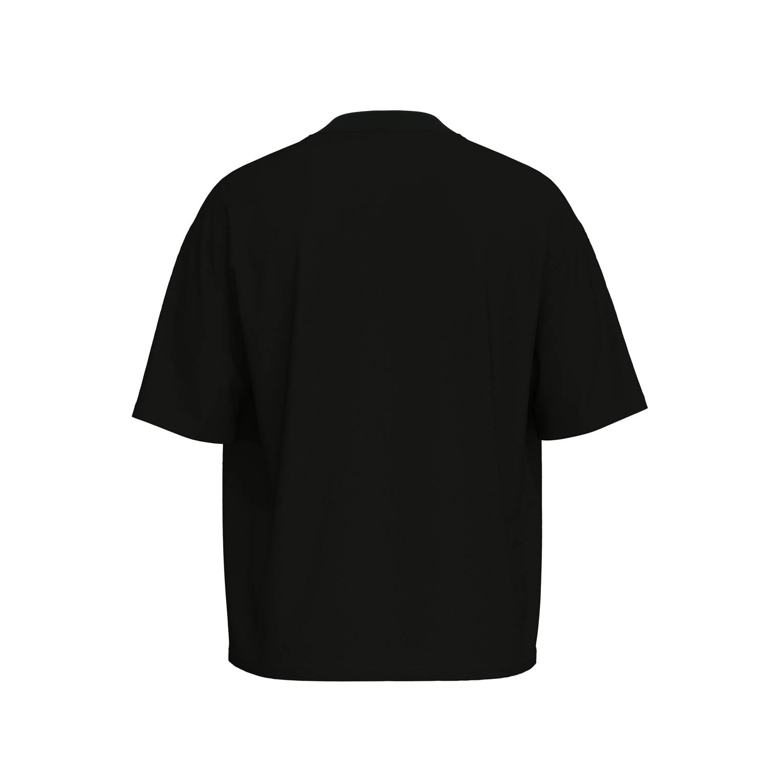 SELECTED HOMME relaxed T-shirt zwart