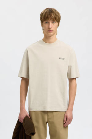 relaxed T-shirt beige