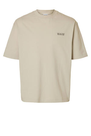 relaxed T-shirt beige