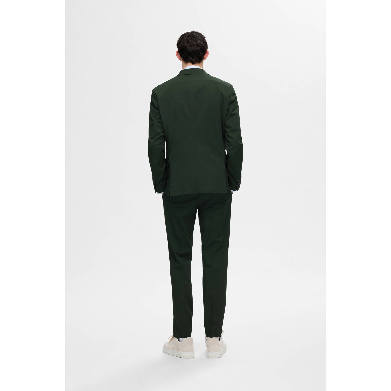 SELECTED HOMME colbert donkergroen