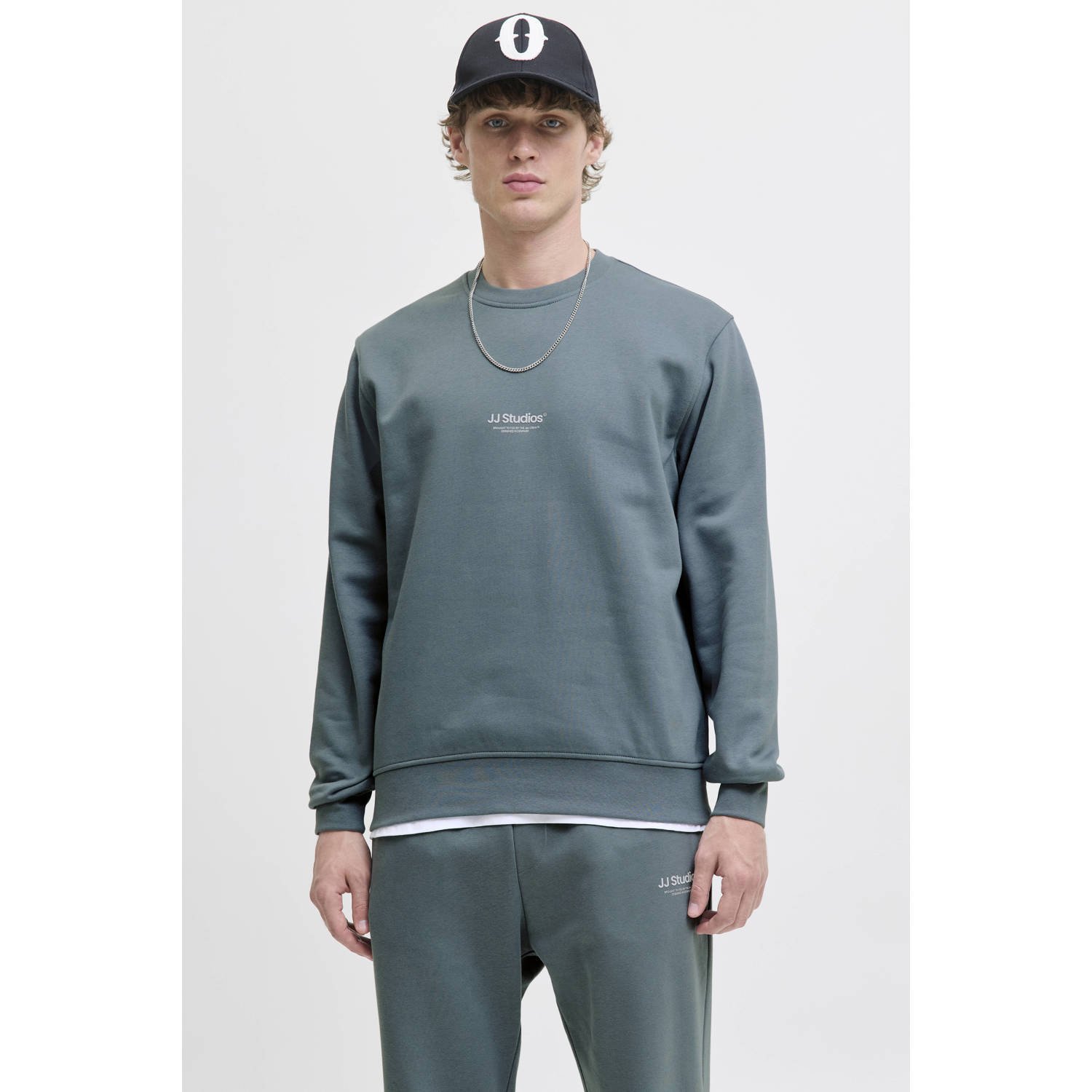 JACK & JONES ESSENTIALS sweater blauw