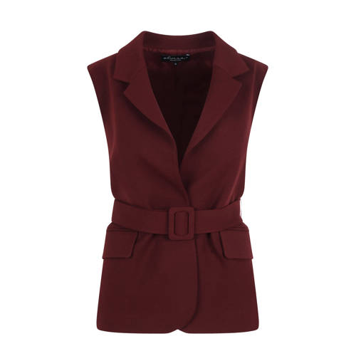 Elvira Collections gilet donkerrood afbeelding