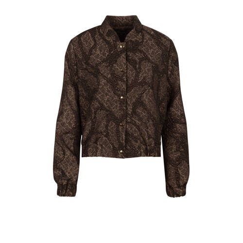 Elvira Collections bomberjack donkerbruin afbeelding