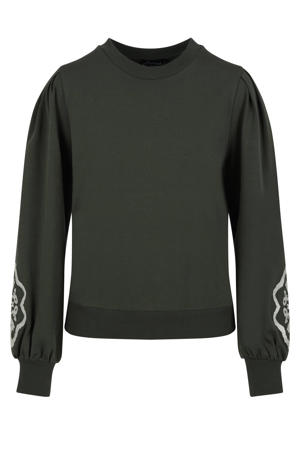 sweater donkergroen