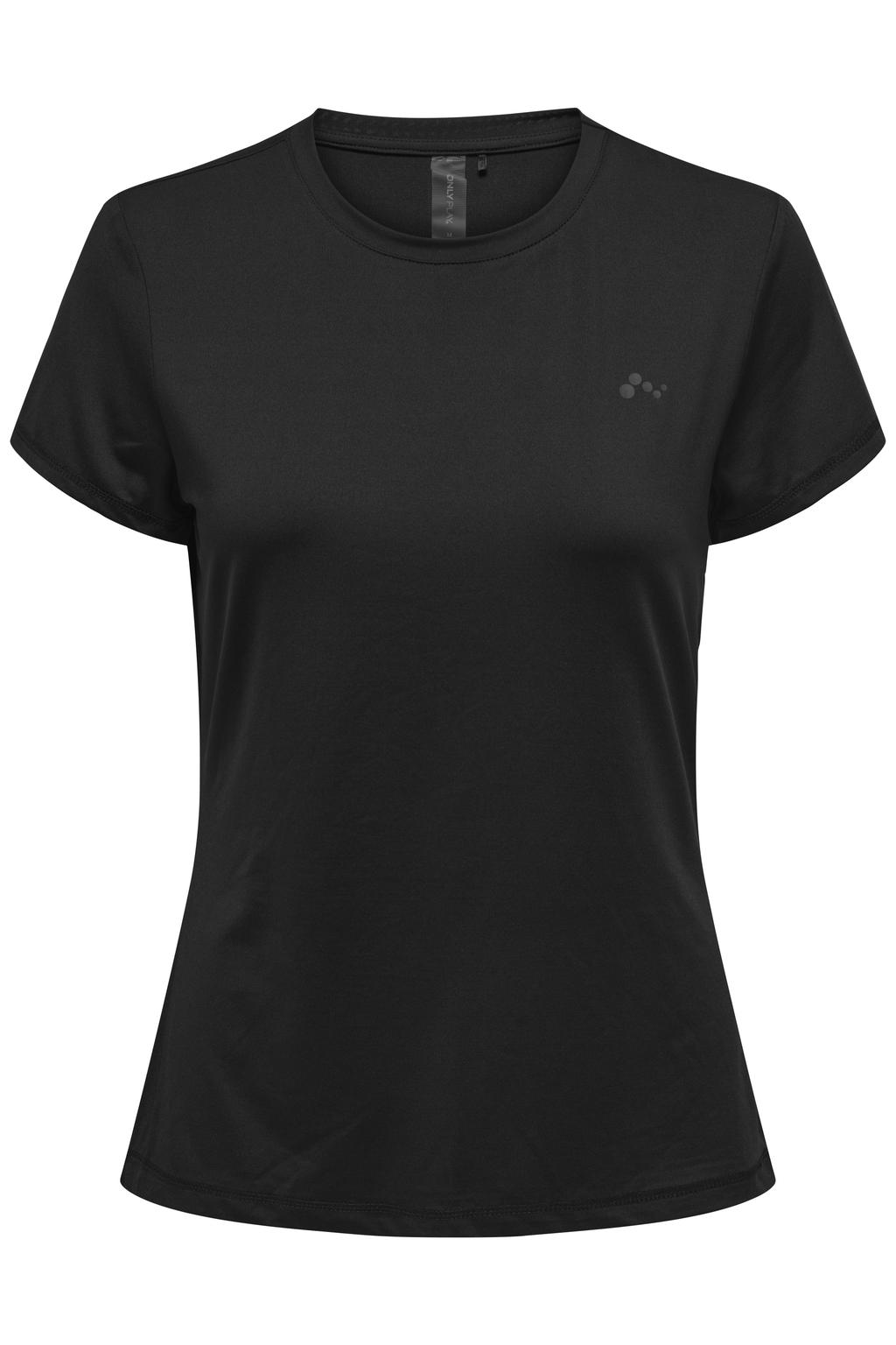 ONLY PLAY CURVY sportshirt zwart