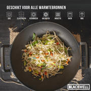 thumbnail: Blackwell  Wokpan / Wadjan Gietijzer ø 32 cm / 3.3 liter - geschikt voor alle warmtebronnen - zonder anti-aanbaklaag