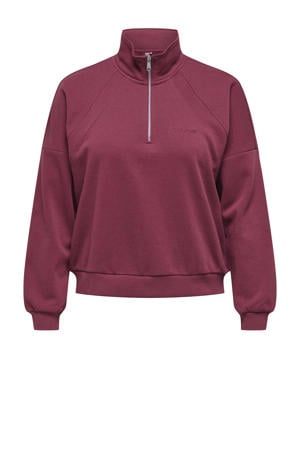 sweater ONPALENA donkerrood