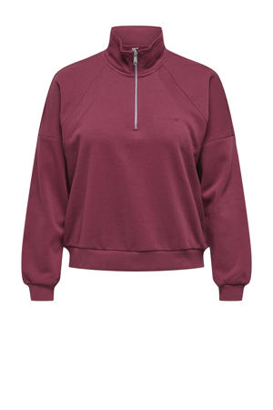 sweater ONPALENA donkerrood