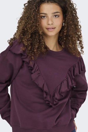 sweater donkerpaars