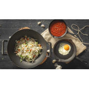 thumbnail: Blackwell  Koekenpan Skillet Gietijzer ø 16 cm - geschikt voor alle warmtebronnen - zonder anti-aanbaklaag