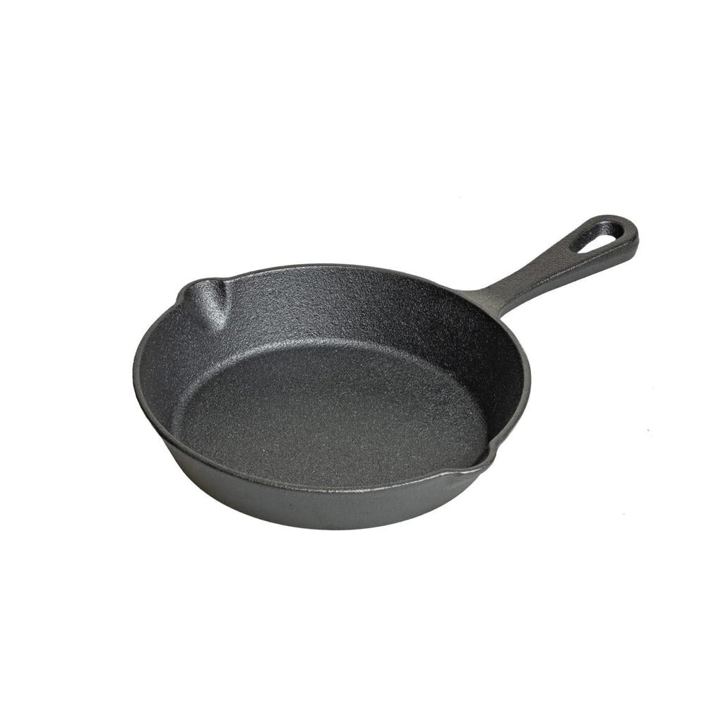 Blackwell Koekenpan Skillet Gietijzer ø 16 cm - geschikt voor alle warmtebronnen - zonder anti-aanbaklaag