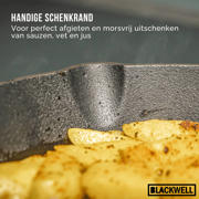 thumbnail: Blackwell  Koekenpan Skillet Gietijzer ø 20 cm - geschikt voor alle warmtebronnen - zonder anti-aanbaklaag