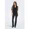 ONLY cropped blazer met panterprint zwart