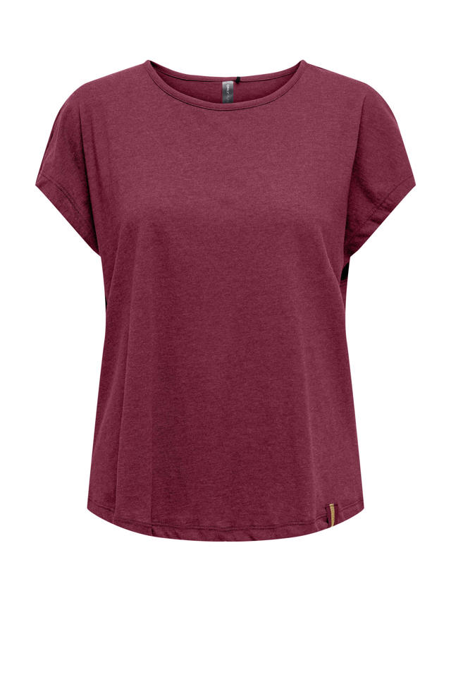 Dames Sportshirt Sportshirt Katoen ONLY PLAY Sportshirt ONPAUB