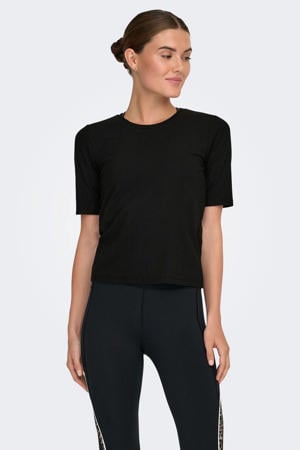 sporttshirt ONPSEREN zwart